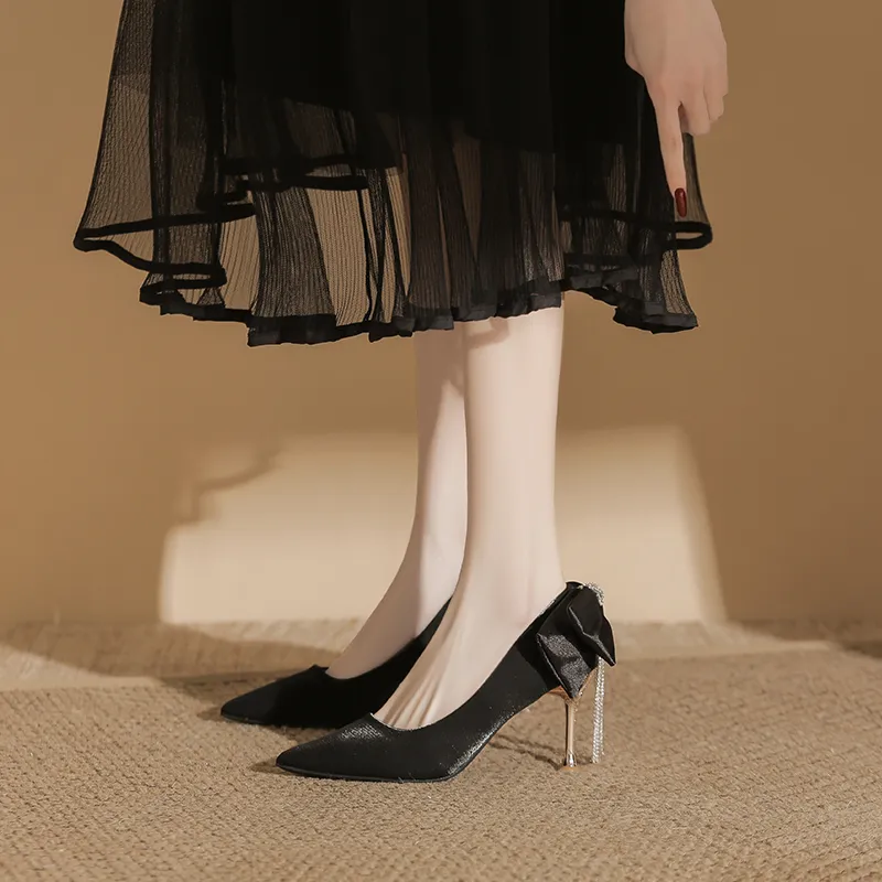 Than Than Me Slim Heel High Heels Women's-2