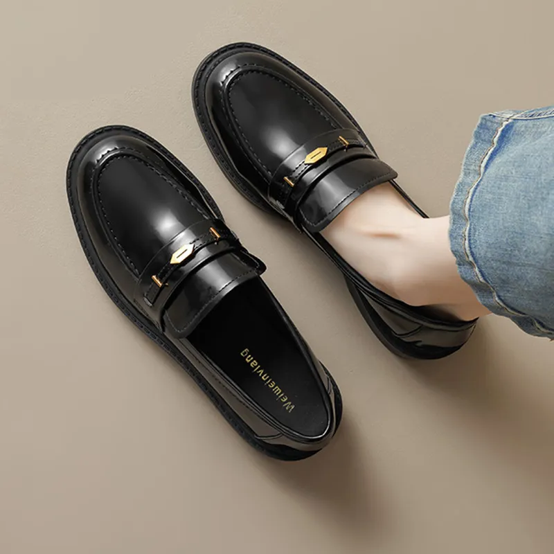 Than Than Me Loafers Women's Black-7