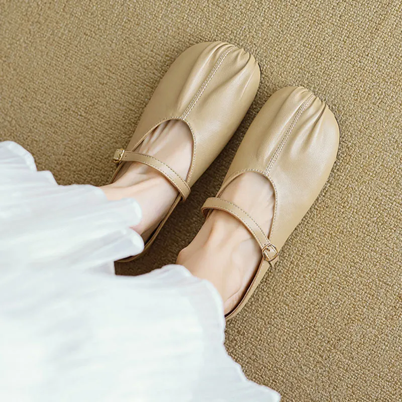 Than Than Me Rubber Sole Slip-Resistant Wrap-toe Slippers Women's-6