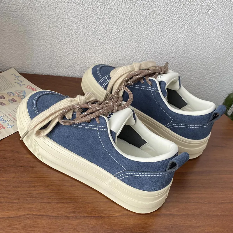 Than Than Me Slip Resistant And Breathable Low Top Skateboard Shoes Women's-6