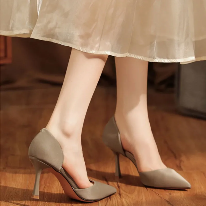 Than Than Me Slim Heel High Heels Women's-2