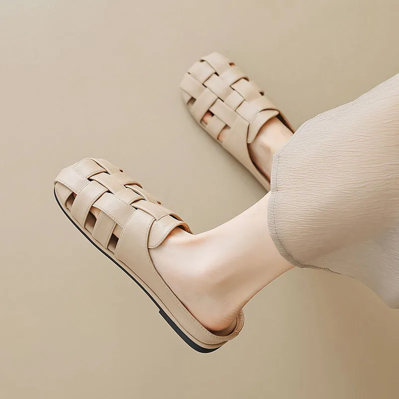 Than Than Me Wrap-toe Slippers Women's-7