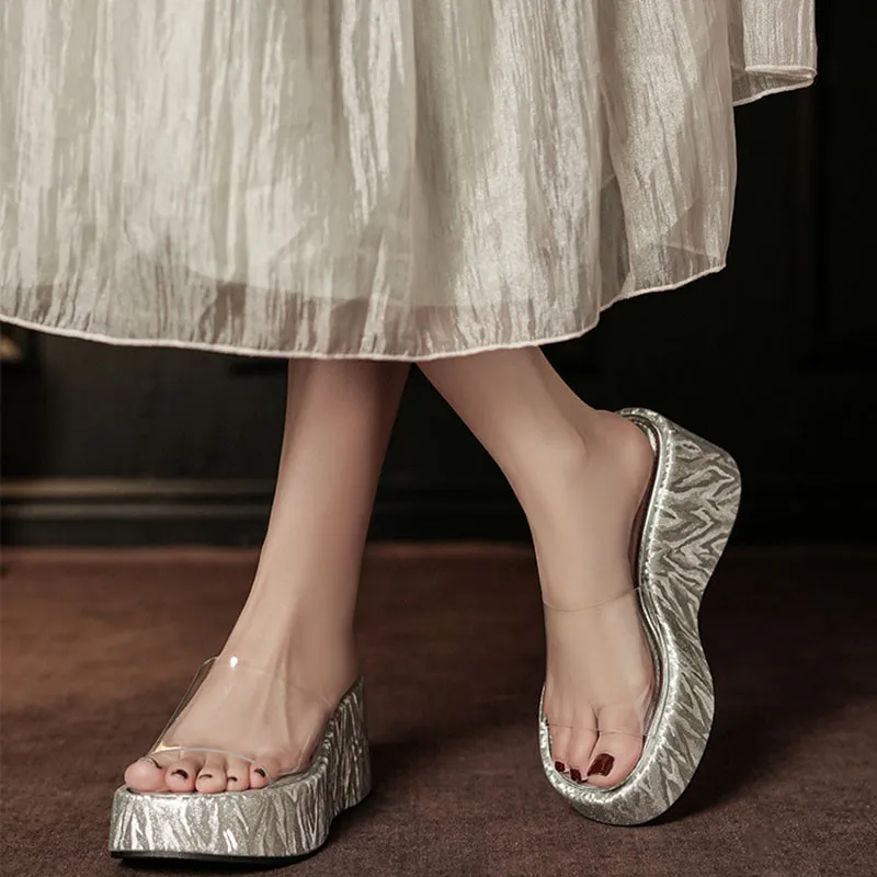 Than Than Me Rubber Sole Slip Resistant Slide Slippers Women's-2