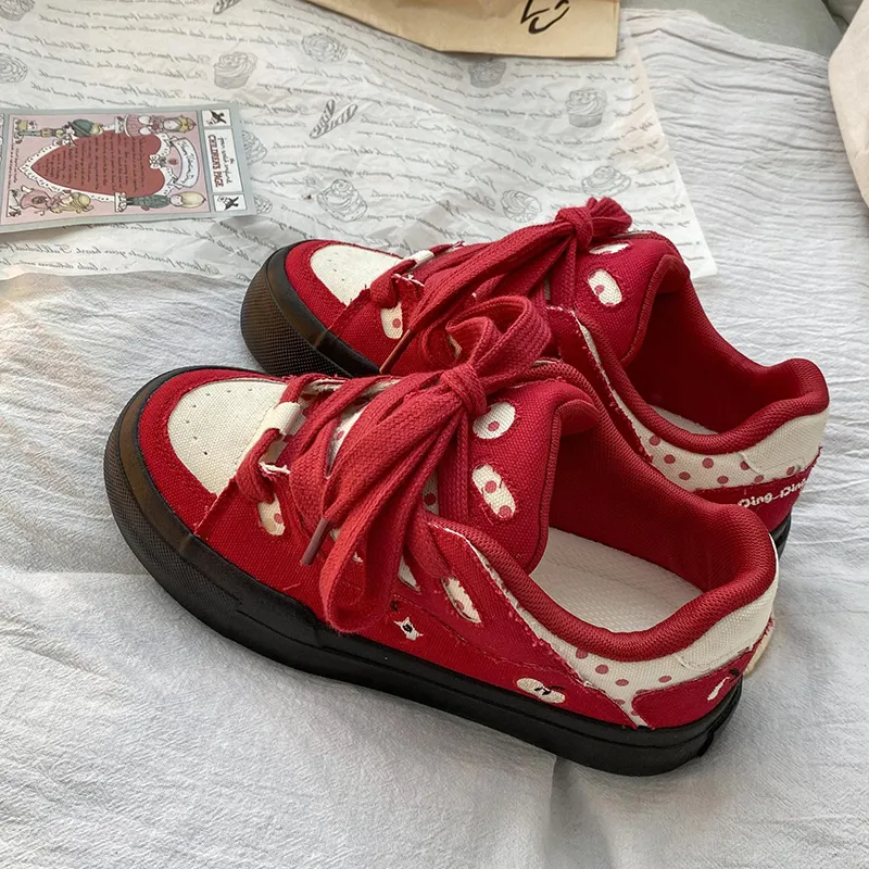 Than Than Me Slip Resistant And Breathable Low Top Skateboard Shoes Women's-5
