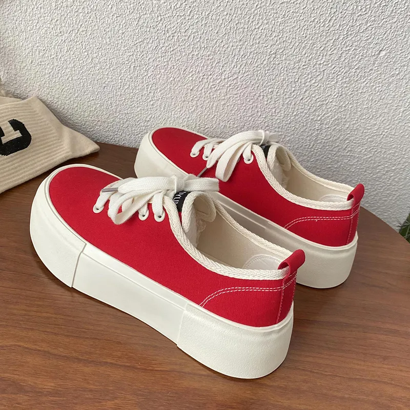 Than Than Me Slip Resistant Low Top Skateboard Shoes Women's-9