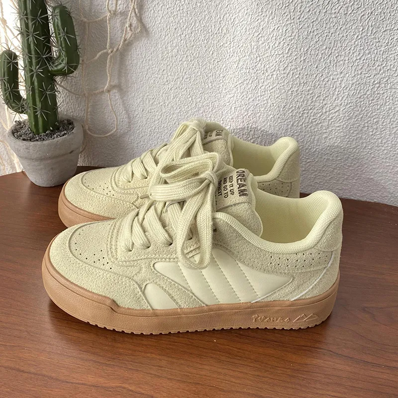Than Than Me Anti-Slip And Wear-Resistant Breathable Low-Top Skateboard Shoes Women's-15