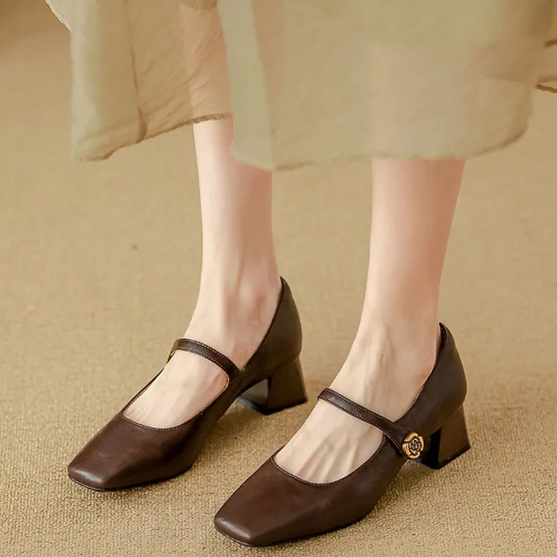 Than Than Me Women's Casual Shoes Women's Dark Brown-4