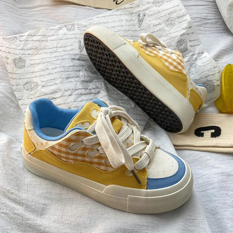 Than Than Me Slip Resistant And Breathable Low Top Skateboard Shoes Women's-11