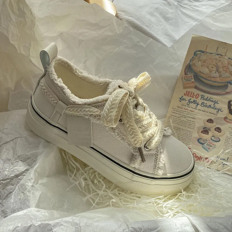 Than Than Me Slip Resistant, Breathable, Height Increasing Low Top Skateboard Shoes Women's-10