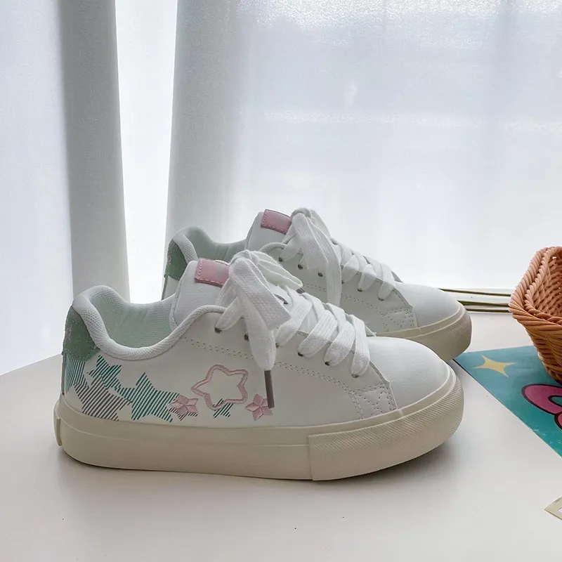 Than Than Me Slip-Resistant Breathable Low-Top Skateboard Shoes Women's-9
