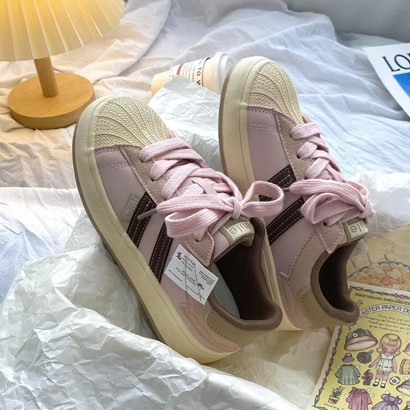 Than Than Me Slip-Resistant Low-Top Skateboard Shoes Women's-4