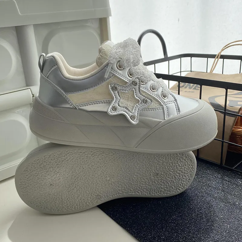 Than Than Me Slip Resistant Low Top Skateboard Shoes Women's-4