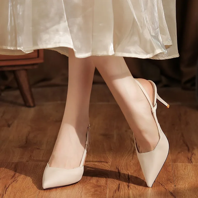 Than Than Me Slim Heel High Heels Women's-2