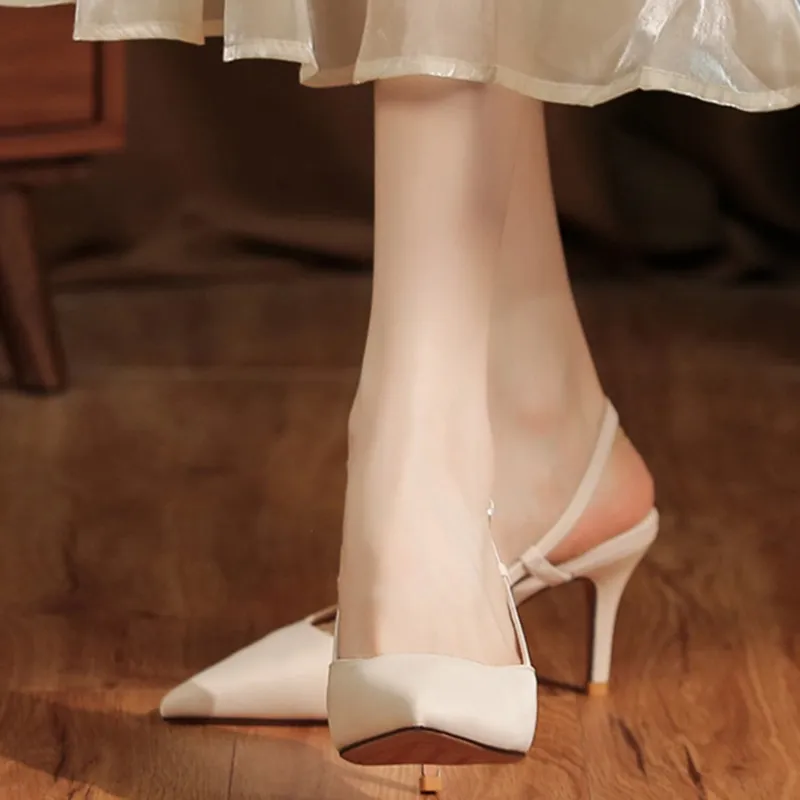 Than Than Me Slim Heel High Heels Women's-4