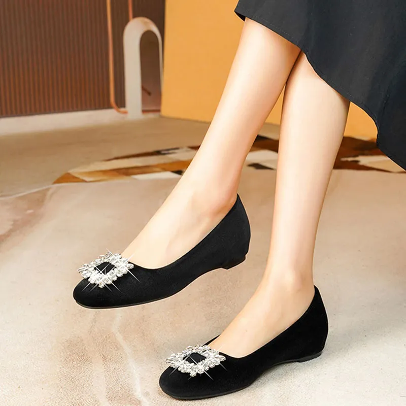 Than Than Me Casual Single Shoes Women's Black-2