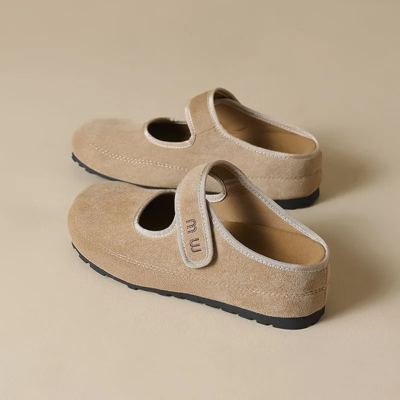 Than Than Me Rubber Sole Slip-Resistant Wrap-toe Slippers Women's-1