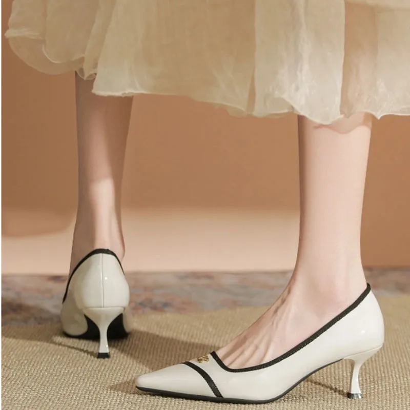 Than Than Me Slim Heel High Heels Women's-1