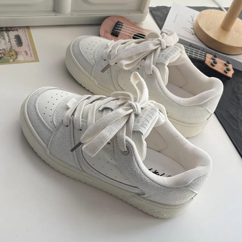 Than Than Me Anti-Slip And Wear-Resistant Breathable Low-Top Skateboard Shoes Women's-7