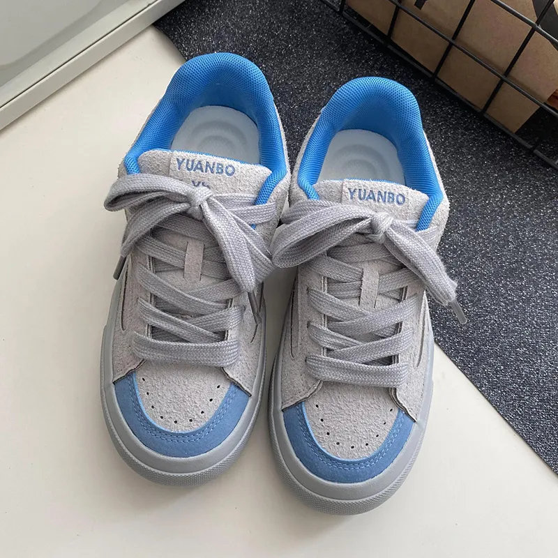 Than Than Me Slip-Resistant Low-Top Skateboard Shoes Women's-5