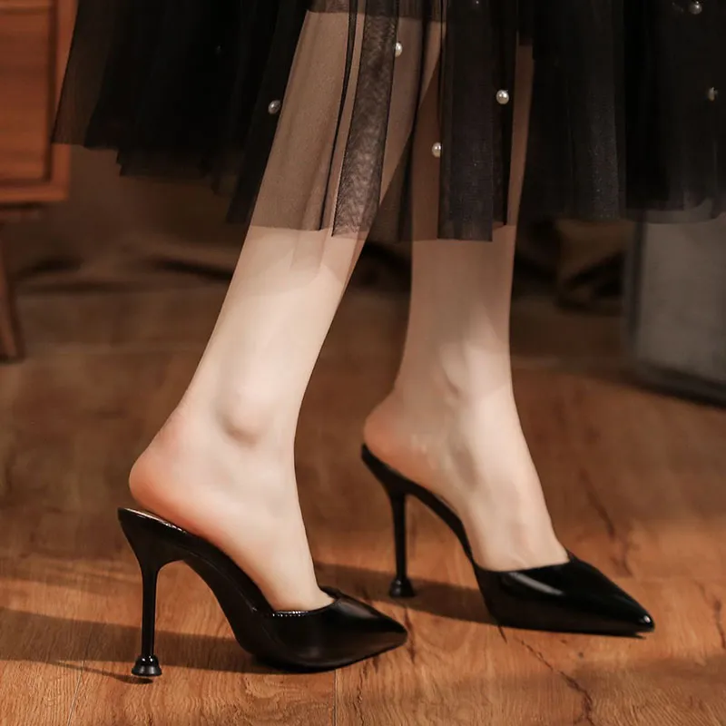 Than Than Me Slim Heel High Heels Women's-2