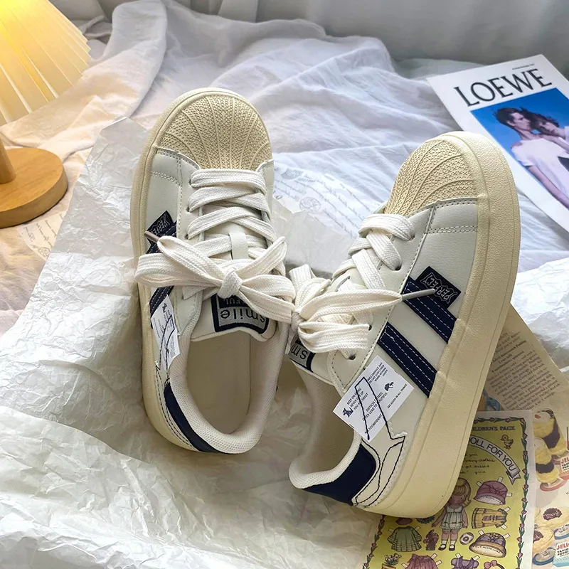 Than Than Me Slip-Resistant Low-Top Skateboard Shoes Women's-8