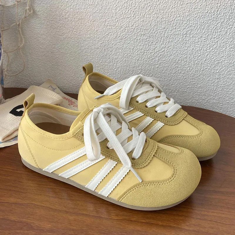 Than Than Me Slip Resistant Low Top Skateboard Shoes Women's-11