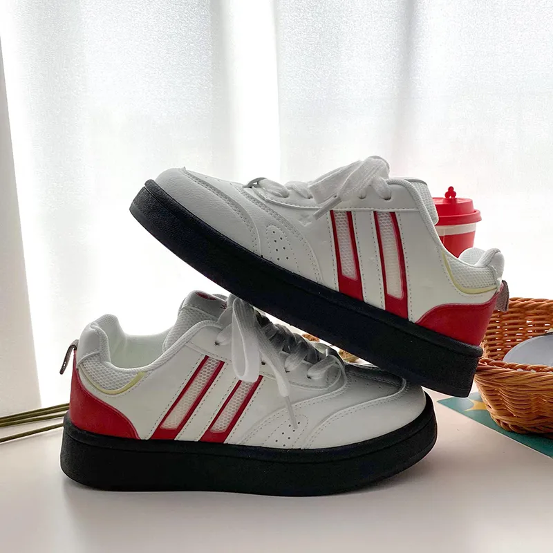 Than Than Me Slip Resistant Low Top Skateboard Shoes Women's-3