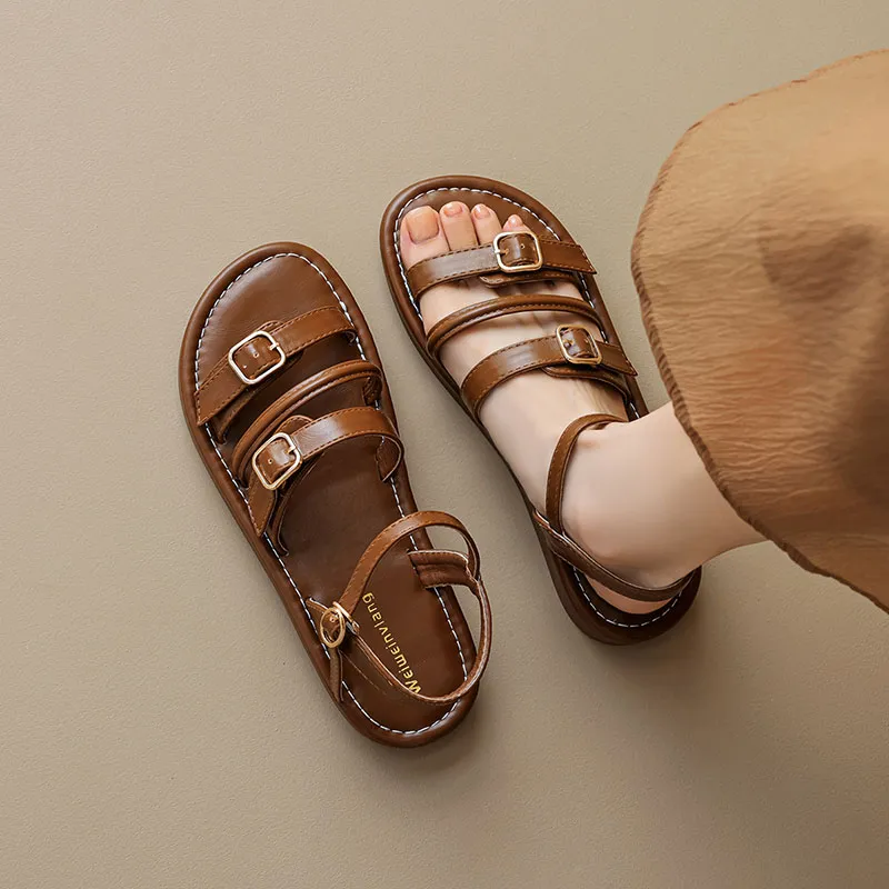 Than Than Me Roman Sandals Women's-2