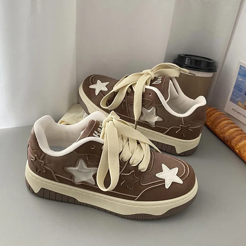 Than Than Me Anti-Slip And Wear-Resistant Breathable Low-Top Skateboard Shoes Women's-14
