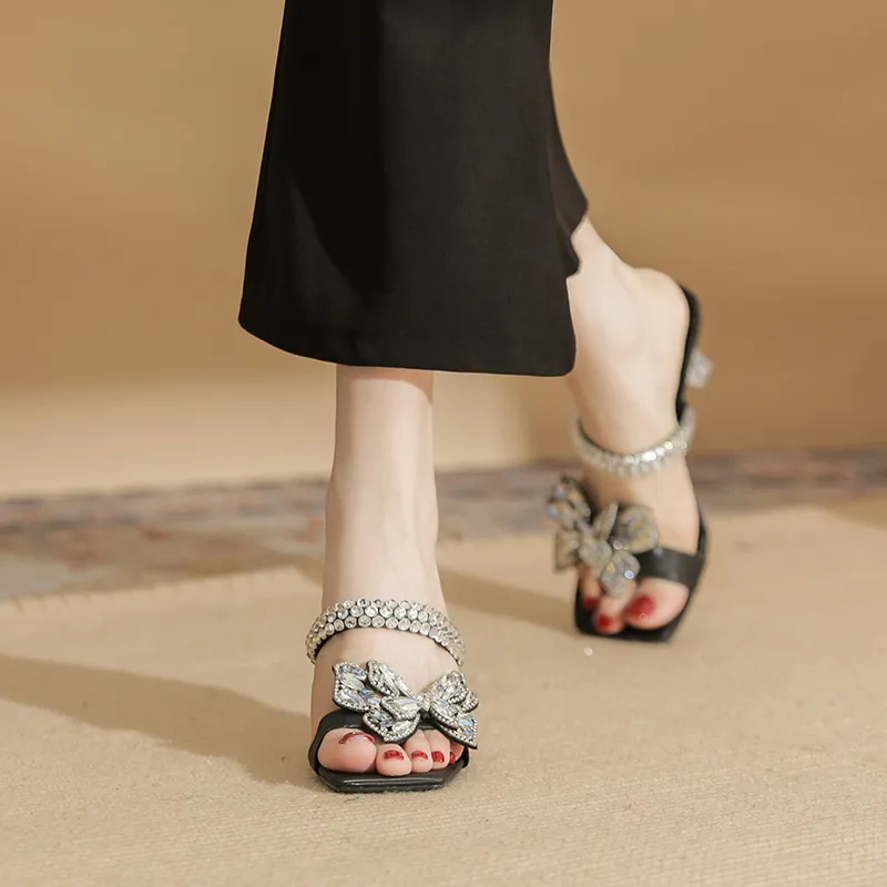 Than Than Me Rubber Sole Slip Resistant Slide Slippers Women's-1