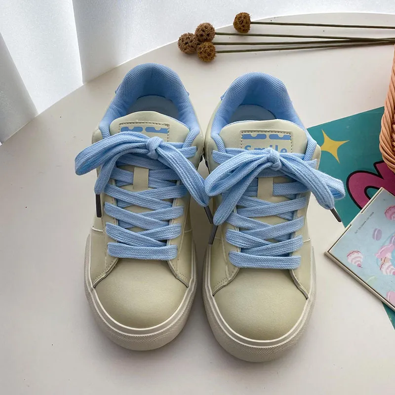 Than Than Me Slip-Resistant Low-Top Skateboard Shoes Women's-9