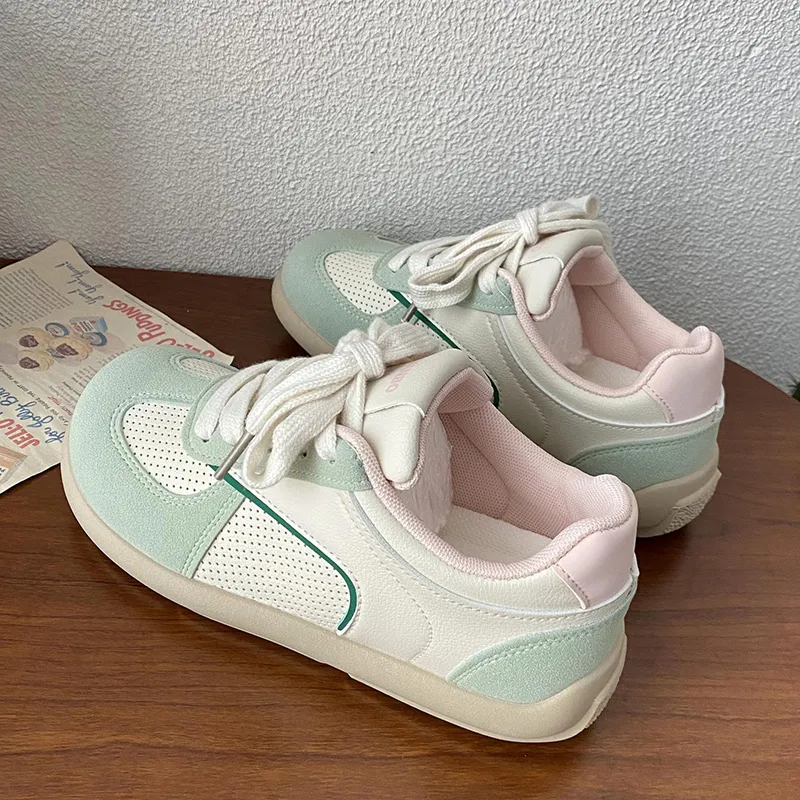 Than Than Me Slip Resistant Low Top Skateboard Shoes Women's-11