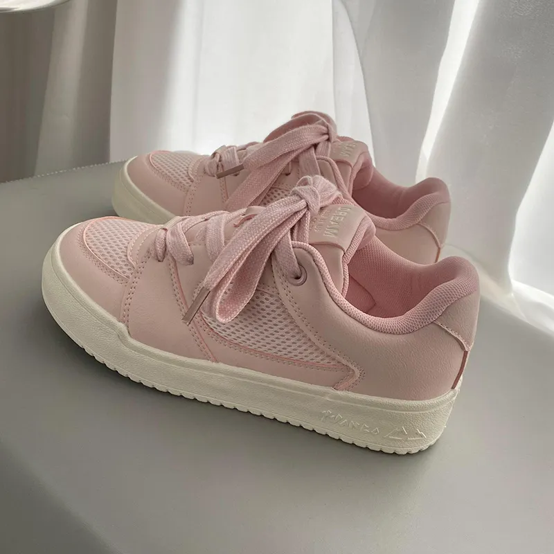 Than Than Me Slip Resistant Breathable Low Top Skateboard Shoes Women's-7