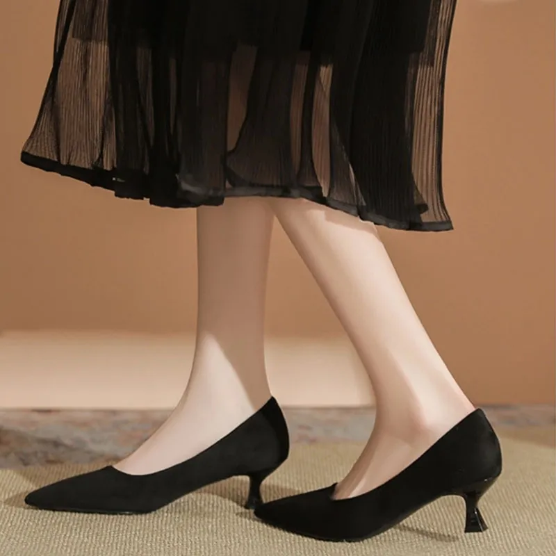 Than Than Me Slim Heel High Heels Women's-1