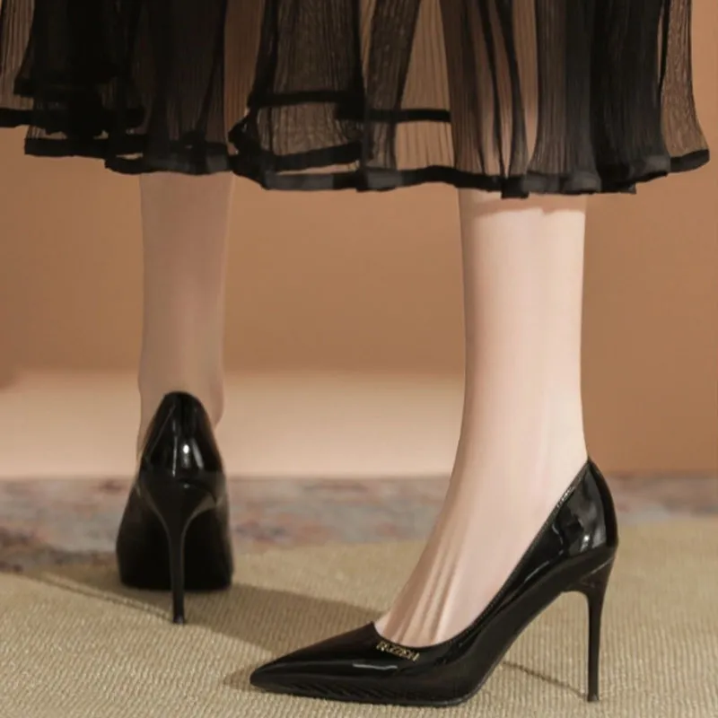 Than Than Me Slim Heel High Heels Women's-3