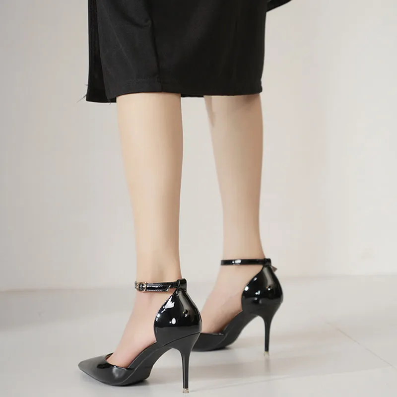 Than Than Me Slim Heel High Heels Women's-1
