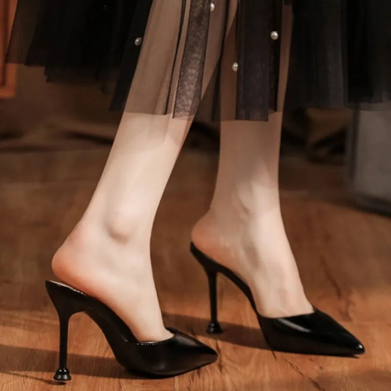 Than Than Me Slim Heel High Heels Women's-3