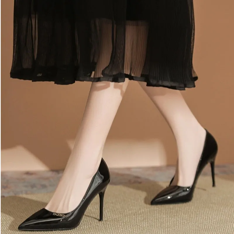 Than Than Me Slim Heel High Heels Women's-2