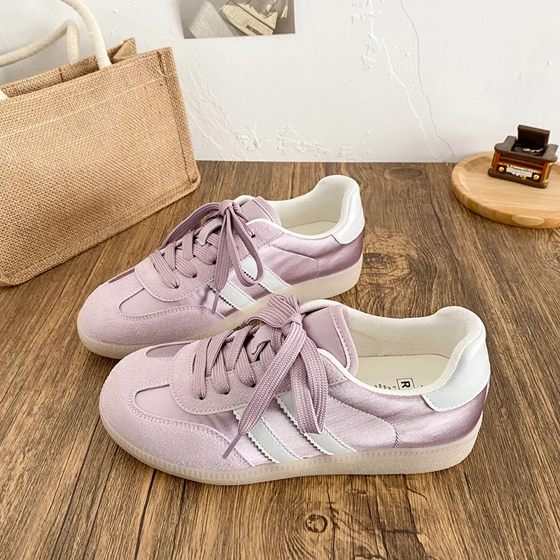 Than Than Me Slip Resistant Low Top Skateboard Shoes Women's-13