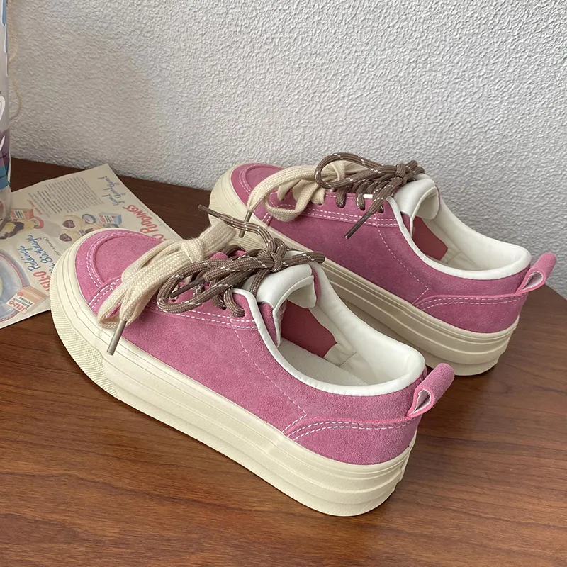 Than Than Me Slip Resistant And Breathable Low Top Skateboard Shoes Women's-18