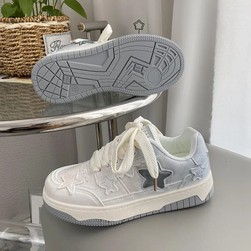 Than Than Me Anti-Slip And Wear-Resistant Breathable Low-Top Skateboard Shoes Women's-14