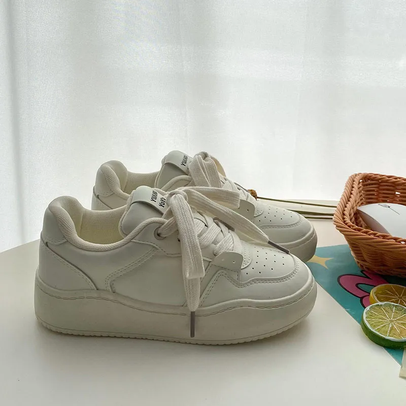 Than Than Me Slip-Resistant Low-Top Skateboard Shoes Women's-18