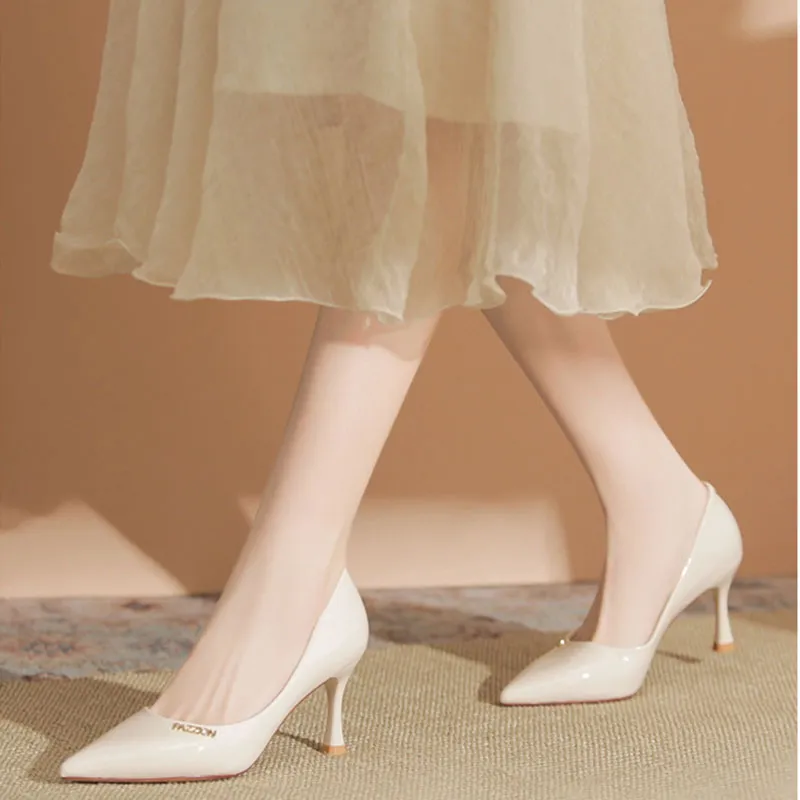 Than Than Me Slim Heel High Heels Women's-3