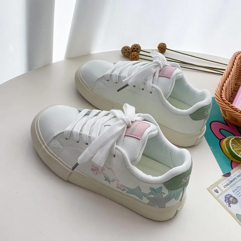 Than Than Me Slip-Resistant Breathable Low-Top Skateboard Shoes Women's-10