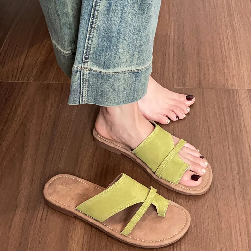 Than Than Me Rubber Sole Slip Resistant Flip Flops Women's-7