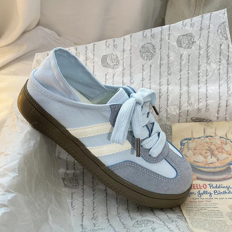 Than Than Me Non slip Lightweight Low Top Skateboard Shoes Women's-9