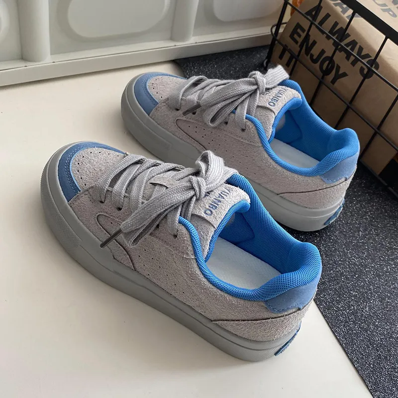 Than Than Me Slip-Resistant Low-Top Skateboard Shoes Women's-7