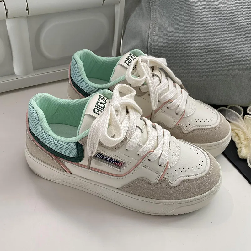 Than Than Me Slip-Resistant Breathable Low-Top Skateboard Shoes Women's-6