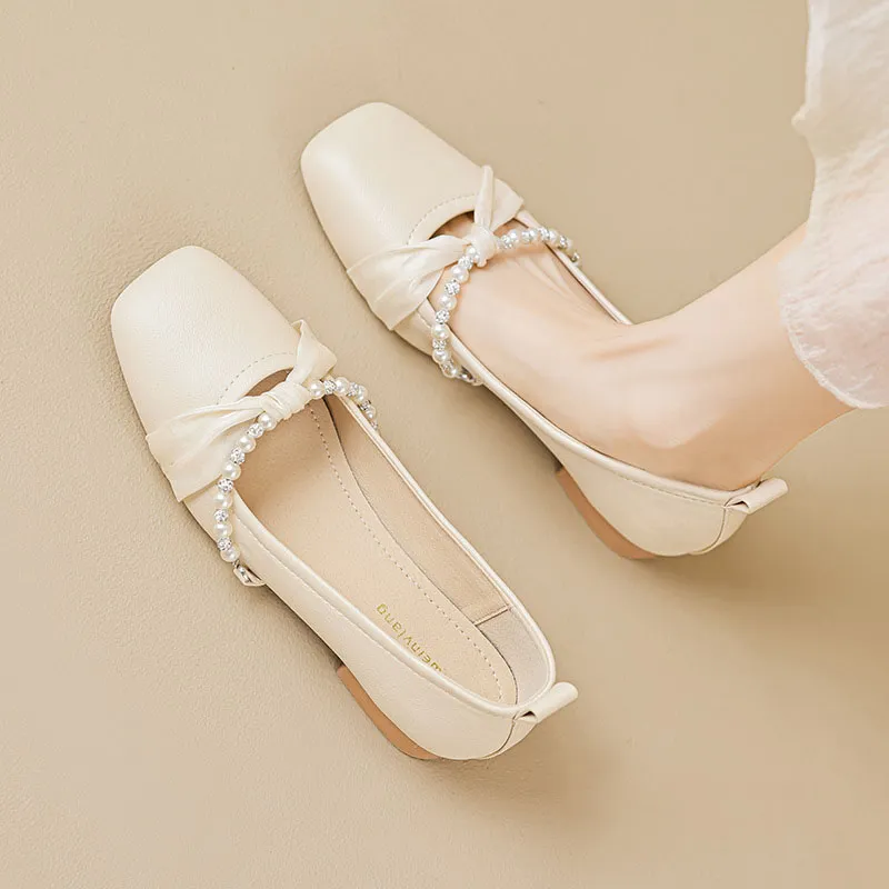 Than Than Me Women's Casual Shoes Women's Apricot-2