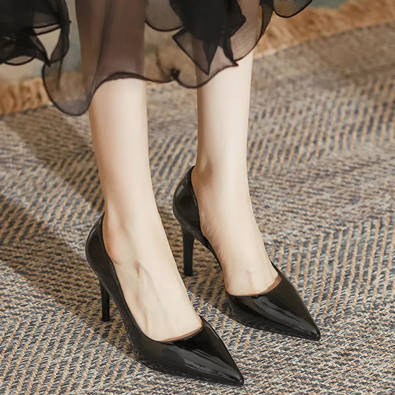 Than Than Me Slim Heel High Heels Women's-2